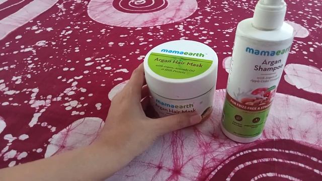 REVIEW OF MAMA EARTH ARGAN SHAMPOO & ARGAN HAIR MASK