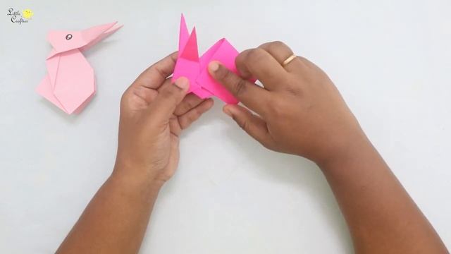 Origami Bunny Rabbit Tutorial Step by Step смотреть онлайн