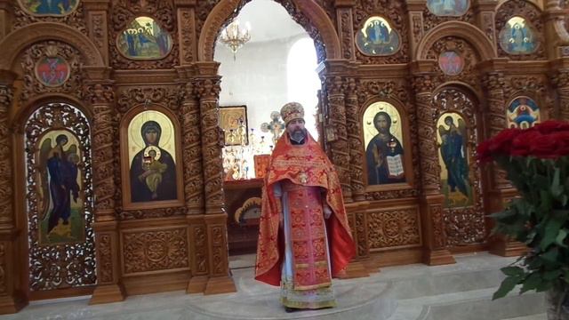 Прот. Андрей Павлюк. Проповедь в день Усекновения. смотреть онлайн
