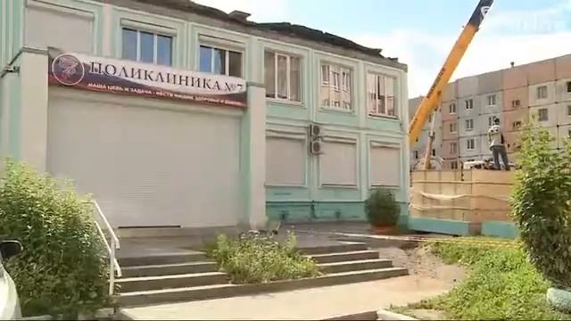 Реконструкция поликлиники №7 в Череповце смотреть онлайн