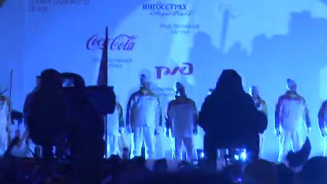 Зажжение чаши Олимпийского огня смотреть онлайн