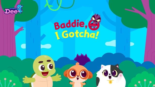 WANTED ? Find Hidden Baddie! Game | Play Find Game | Hide and Seek | Baddie vs Dragon Dee for Kids смотреть онлайн