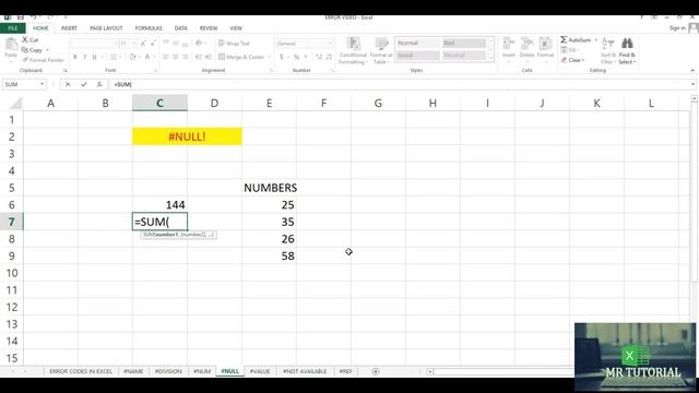 MICROSOFT EXCEL TUTORIAL|| EXCEL TUTORIAL|| ERROR CODES IN EXCEL|| смотреть онлайн