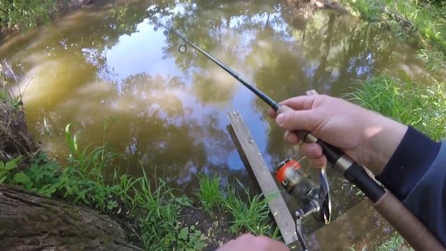 Микроречка после дождей, тестирование Intech Soft Baits Turborib 3" смотреть онлайн