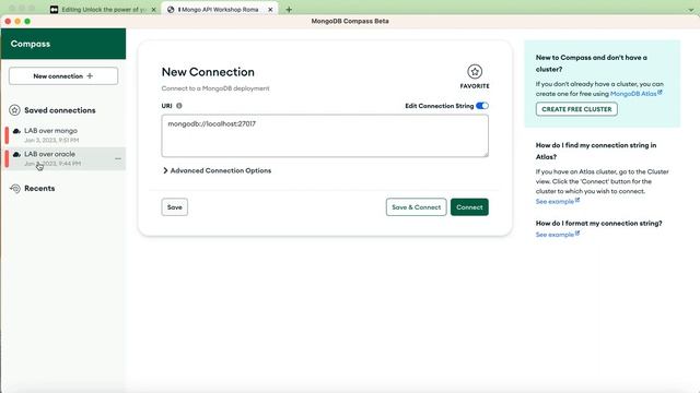 Oracle Database API for MongoDB lab Roma смотреть онлайн