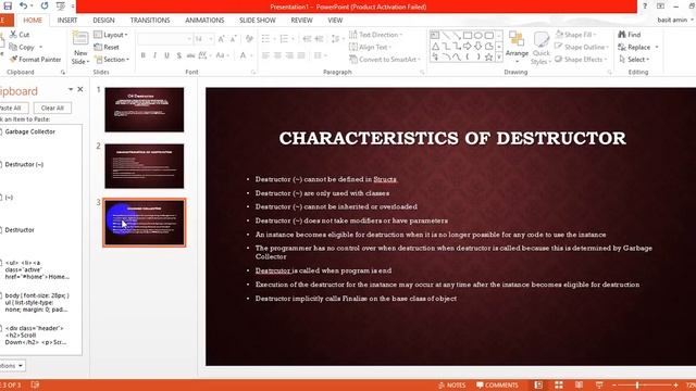 Destructor in C# (Urdu/ Hindi) смотреть онлайн