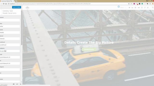 Adding Social Icons - Quidus - Free Multi-Purpose WordPress Theme смотреть онлайн