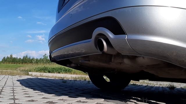 Dźwięk wydechu po demontażu katalizatora i założeniu downpipe/ Audi A4 B6/B7 1.8T BFB163KM смотреть онлайн