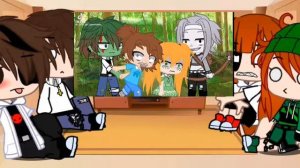 Реакция персонажей из тайная любовь Херобрина и Стива