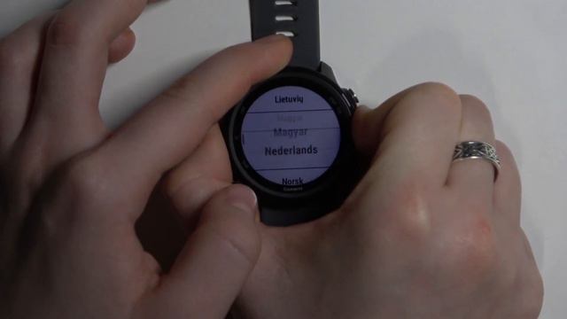 GARMIN Forerunner 245 | Как поменять язык системы часов GARMIN Forerunner 245 смотреть онлайн