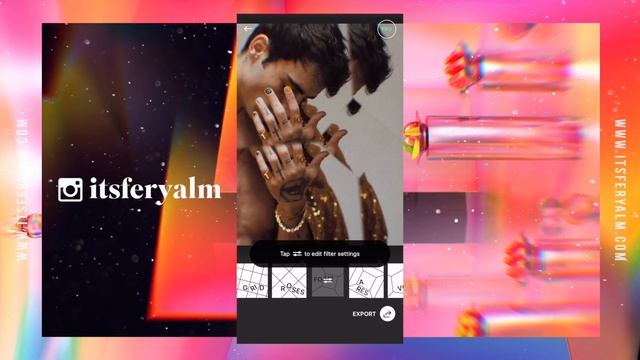 COMO HACER EL EFECTO PRISMA/CRISTAL DESDE EL CELULAR!! смотреть онлайн