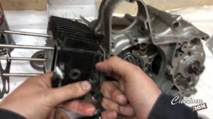 Замена цепи ГРМ на мопеде Альфа (Дельта)