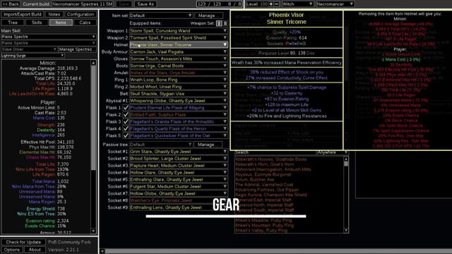 POE 3.20, 3.21 Necromancer Slave Driver Spectres Build, 11.5M DPS, Very Tanky
