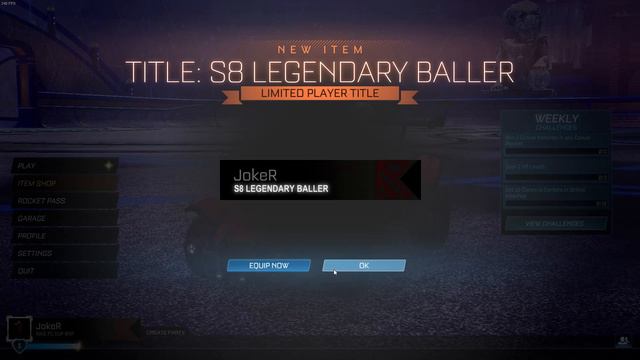 ALL SEASON 8 SSL/GC TITLES + HOOPS SSL + REWARDS SHOWCASE l ROCKET LEAGUE смотреть онлайн
