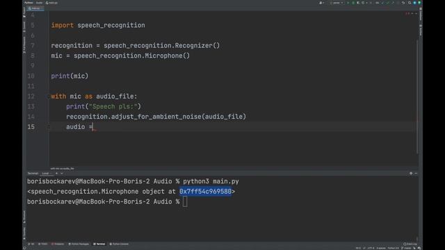 [Python] Создаем голосового помощника | распознание голоса за 5 минут смотреть онлайн