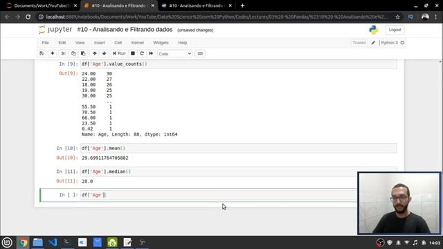 #10 - Analisando e Filtrando Dados do DataFrame | Data Science com Python смотреть онлайн