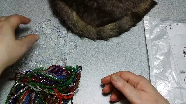 №1 Обзор посылки: бисер, бусины, биконусы. смотреть онлайн