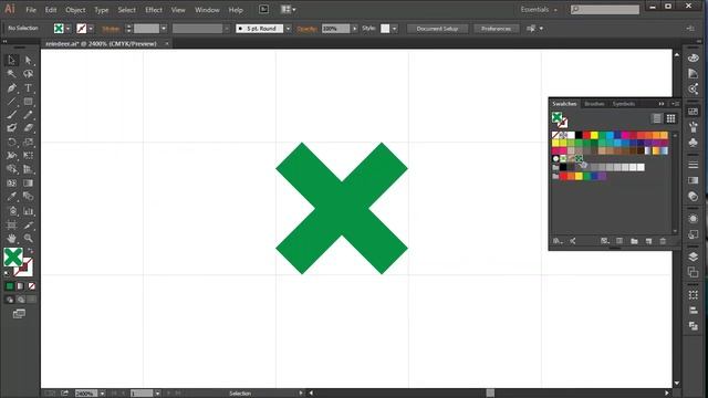 How to Create a Vector Cross Stitch Effect in Adobe Illustrator смотреть онлайн