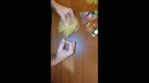 Как сделать бантик из фатина,За 5 минут