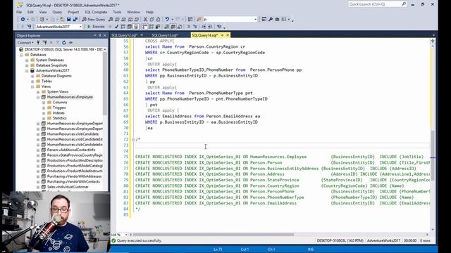 001 - Covering Index Tips/Tricks - How to Optimize the 3 SQL Layers смотреть онлайн