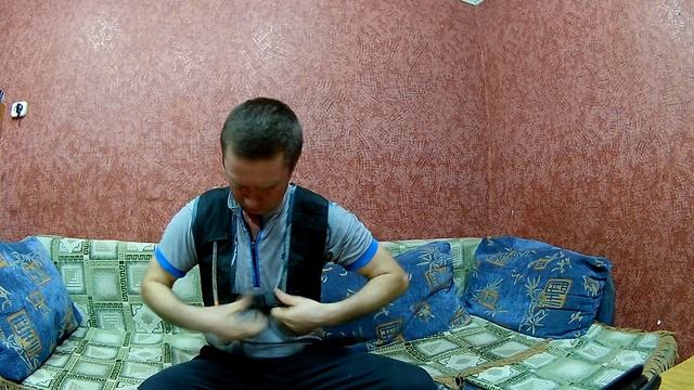 Обзор( Отзыв)на мастеровой разгрузочный жилет с поддувом для подводной охоты. смотреть онлайн
