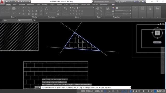 AUTODESK AUTOCAD CIVIL ENGINEERING SOFTWARE 15. Hatch In Auto Cad смотреть онлайн