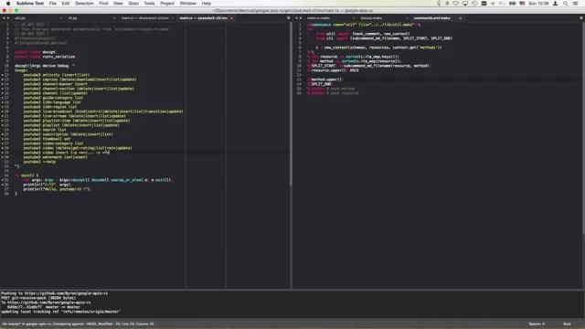 google rust apis: issue 45 [figure out data-IO grammar] смотреть онлайн