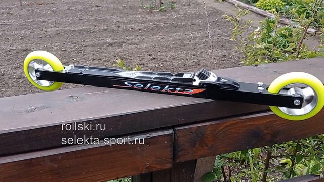 Керамические и комбинированные подшипники в лыжероллерах Selekta смотреть онлайн