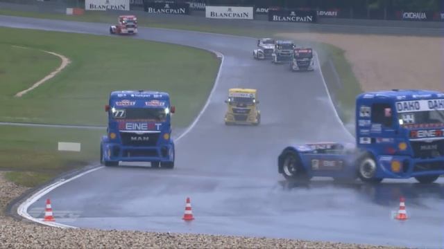 FIA European Truck Racing Championship Round 4 - Race 3 LIVE смотреть онлайн