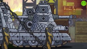 КАРЛ-44 ВСТРЕТИЛ КВ-44? КТО СИЛЬНЕЕ КАРЛ-44 vs КВ-44 vs КВ-54 / Мультики про танки от Gerand