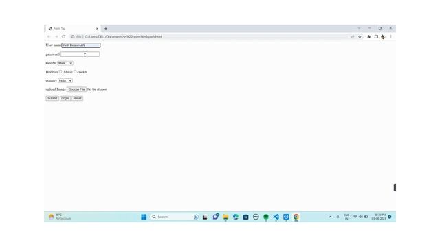 Creat a form using a HTML tags смотреть онлайн