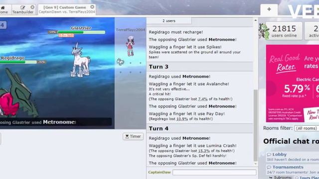 Legendary Pokemon Metronome Tournament - Top 98 - Glastrier Vs Regidrago смотреть онлайн
