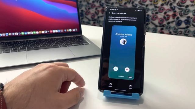 Как изменить ФОН ВЫЗОВА на Samsung телефоне смотреть онлайн