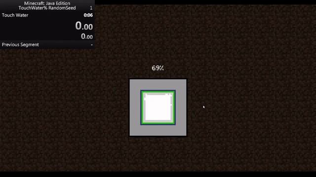 Minecraft: Java Edition TouchWater% RandomSeed 4.00 [WR] смотреть онлайн