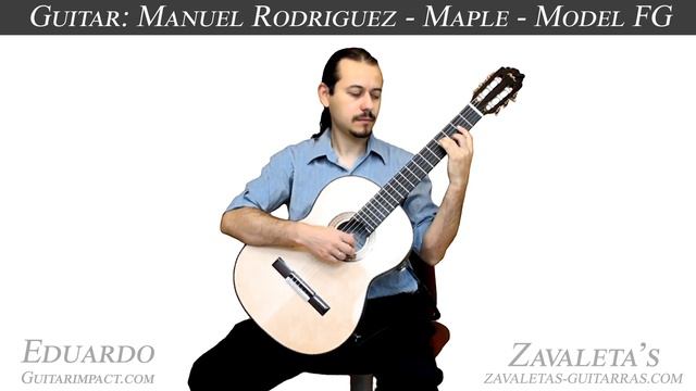 2017 Manuel Rodriguez Especial FG model played by Dr. Eduardo Costa смотреть онлайн