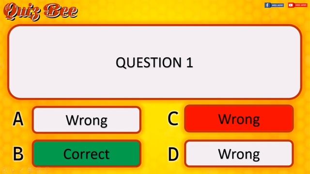 Quiz Bee Game in PowerPoint | Editable Template смотреть онлайн