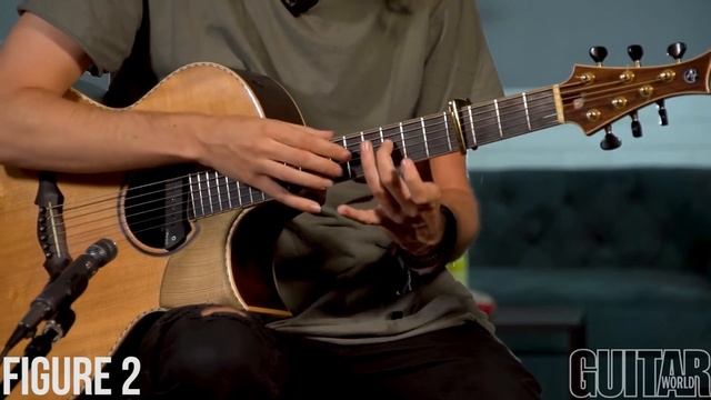 Двуручный тэппинг на акустической гитаре - Урок от Mike Dawes смотреть онлайн