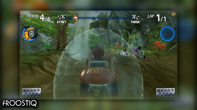 Обзор игры Beach Buggy Racing для Android смотреть онлайн