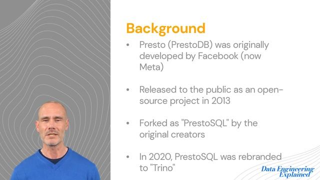 What is the difference between Presto and Trino? смотреть онлайн