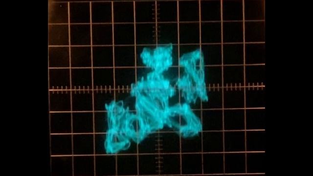 Asteroids on oscilloscope смотреть онлайн