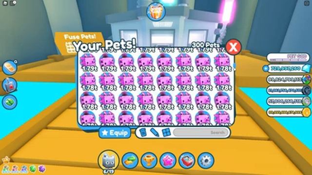 Pet Simulator X ФЬЮЗИМ DARK MATTER ПЕТОВ В РОБЛОКС смотреть онлайн