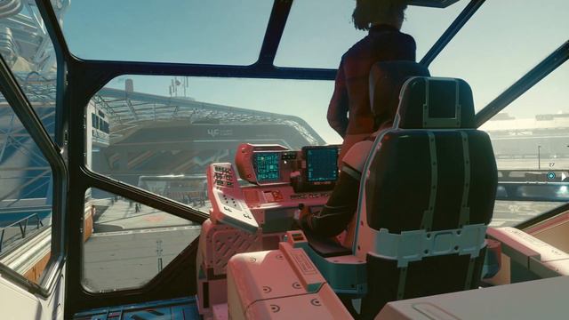 Starfield | Sarah Morgan glitched into cockpit area... смотреть онлайн
