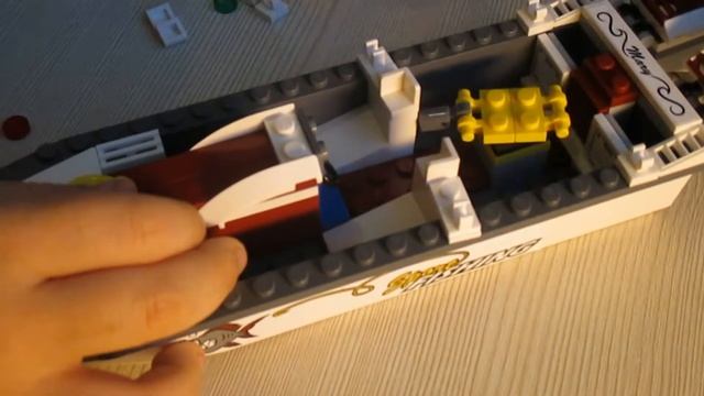 Набор LEGO City Fishing boat Рыболовное судно смотреть онлайн