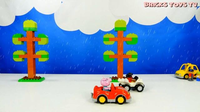 Строим из Lego Duplo, Lego Duplo Peppa Pig Lego House Building Toys #2 - Лего Дупло дом Свинки Пепп смотреть онлайн