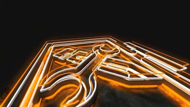 3D, темное, неоновое интро (Вариант А) смотреть онлайн