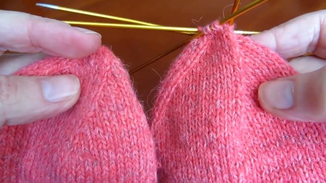 Как вязать мысок носка. Вариант 4: Пропеллер смотреть онлайн