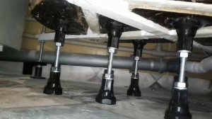 Усиление поддона душ.кабины. часть 3