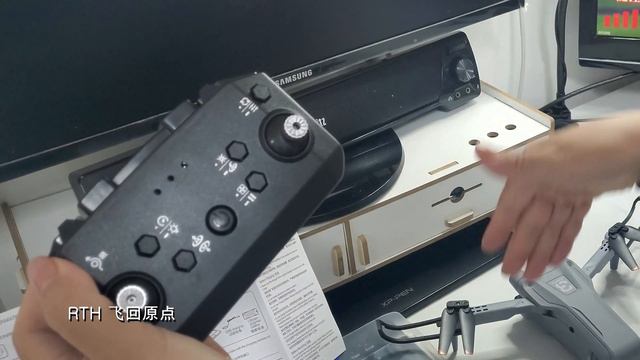 Drone Z908 Pro 遥控器的使用，被誉为山寨版大疆mini3 Pro，超低的价格，超高的性能。支持4k拍摄，悬停等功能。 저가 드론에 최고 성능. смотреть онлайн