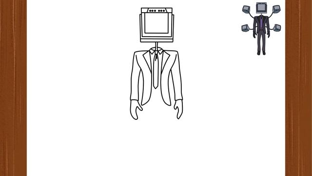 How To Draw a BIG TV MAN I SKIBIDI TOILET I Como Dibujar Big Tv man смотреть онлайн
