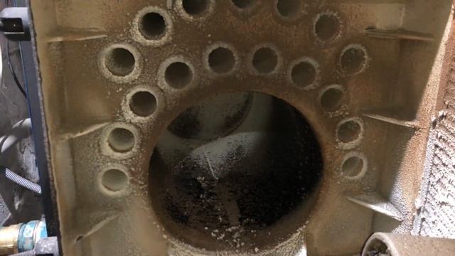 Котел на отработке спустя месяц работы. смотреть онлайн
